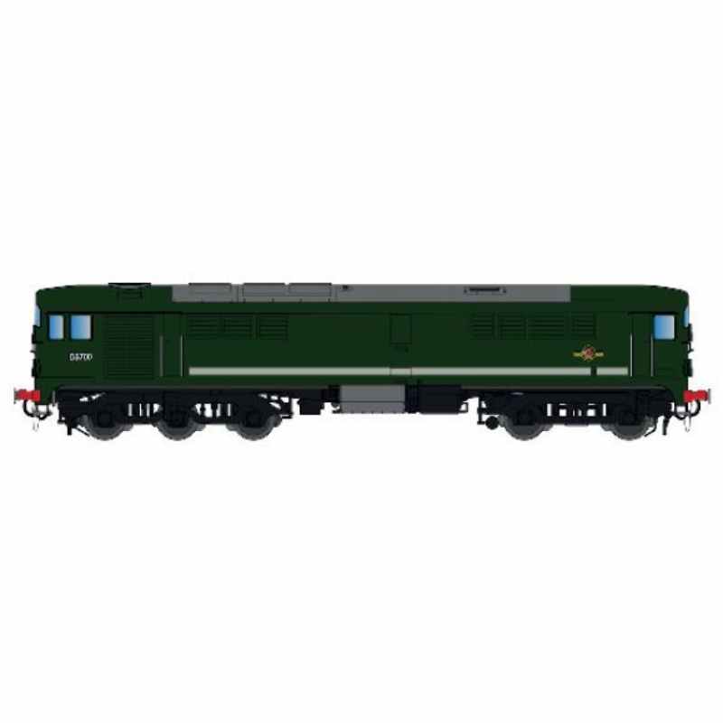 Rapido N Gauge Class 28 D5700 BR Green - DCC Ready